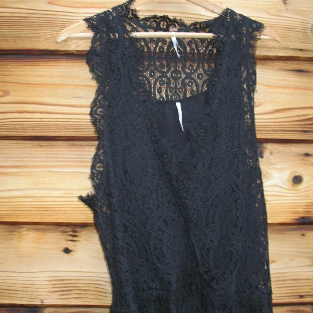 NWOT Free People  Heart in Two Lace Mini Dress - Image 5