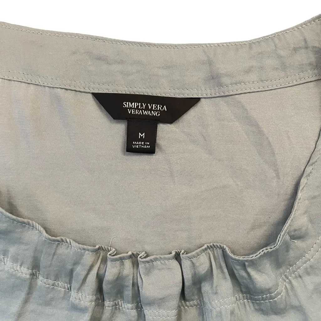 Simply Vera Vera Wang Light Sleeveless Blouse - Image 3