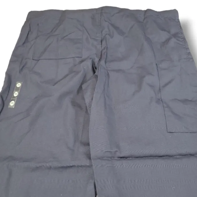 New White Swan Fundamentals Scrub Pants Size XS W37"xL30" Uniform Pants Straight Leg Pants Blue - Image 5