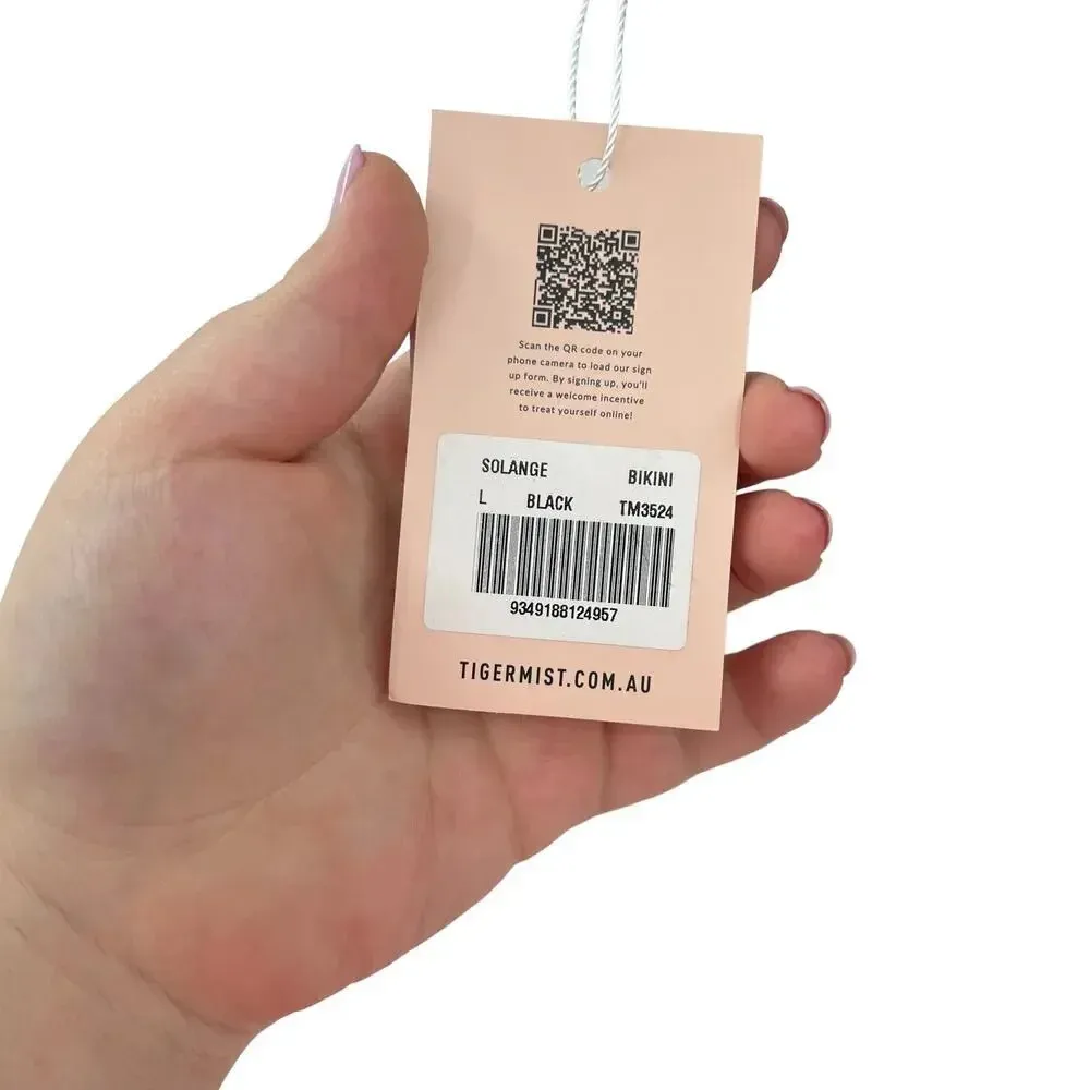 Tiger Mist  Solange Bikini Bottom‎ Black High Waist Size Large - Image 8