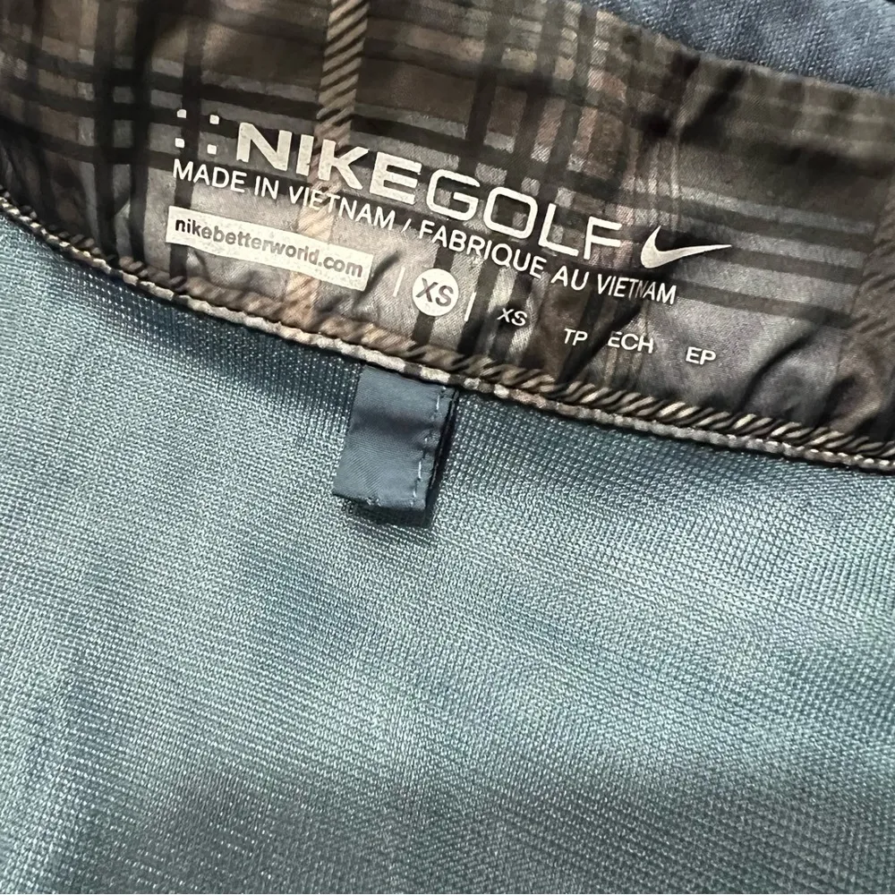 Nike Golf 1/4 zip Windbreaker blue size XS - Image 11
