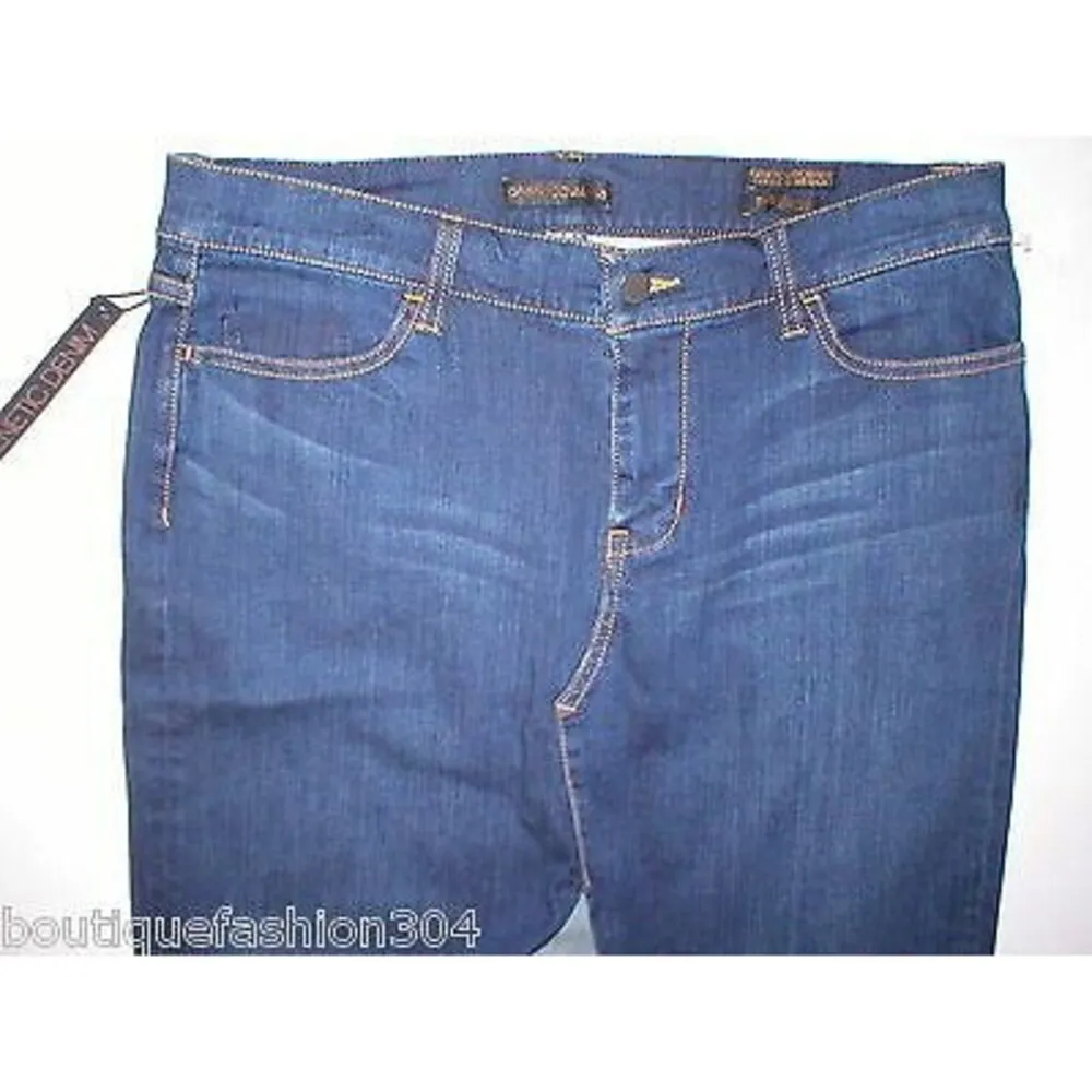 Womens Dark Long Genetic Denim NWT Jean Skirt 29 32 X 42 Tall Anthropologie Slit - Image 5