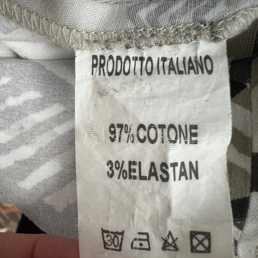 Giorgio Valenti Womens Dress Medium Midi Cotton Stretch Party Cocktail Old Money Brown - Image 10