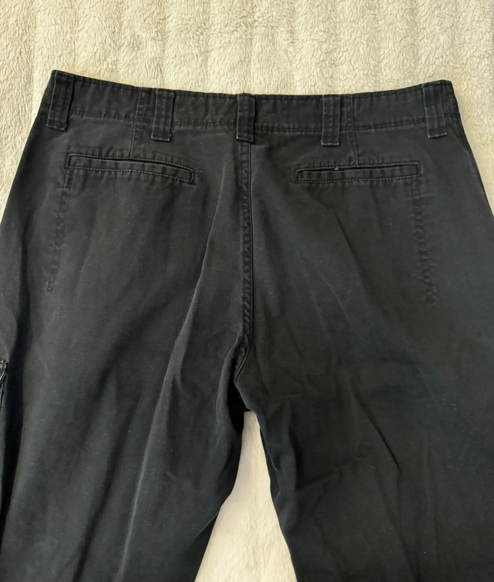 Black  Cargo Pants - Image 5
