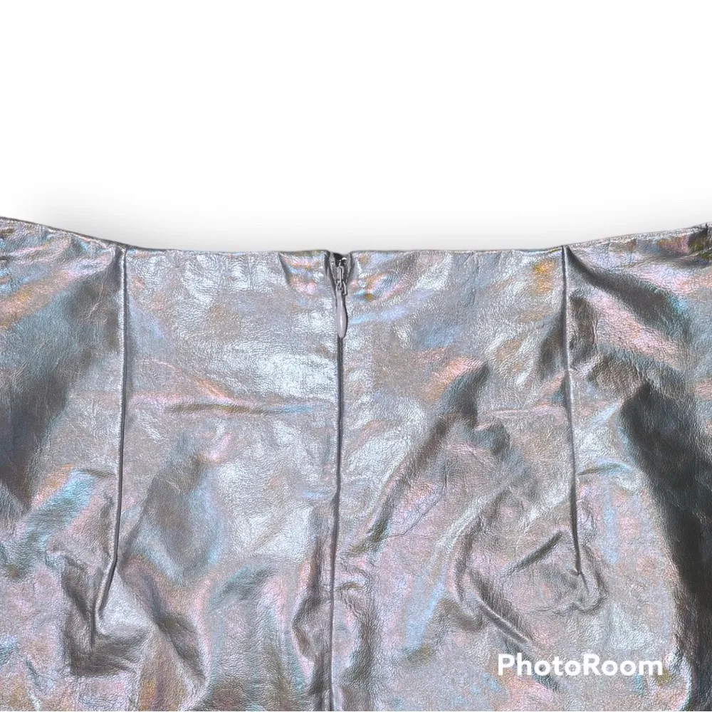 Holographic Mini Skirt - Image 4