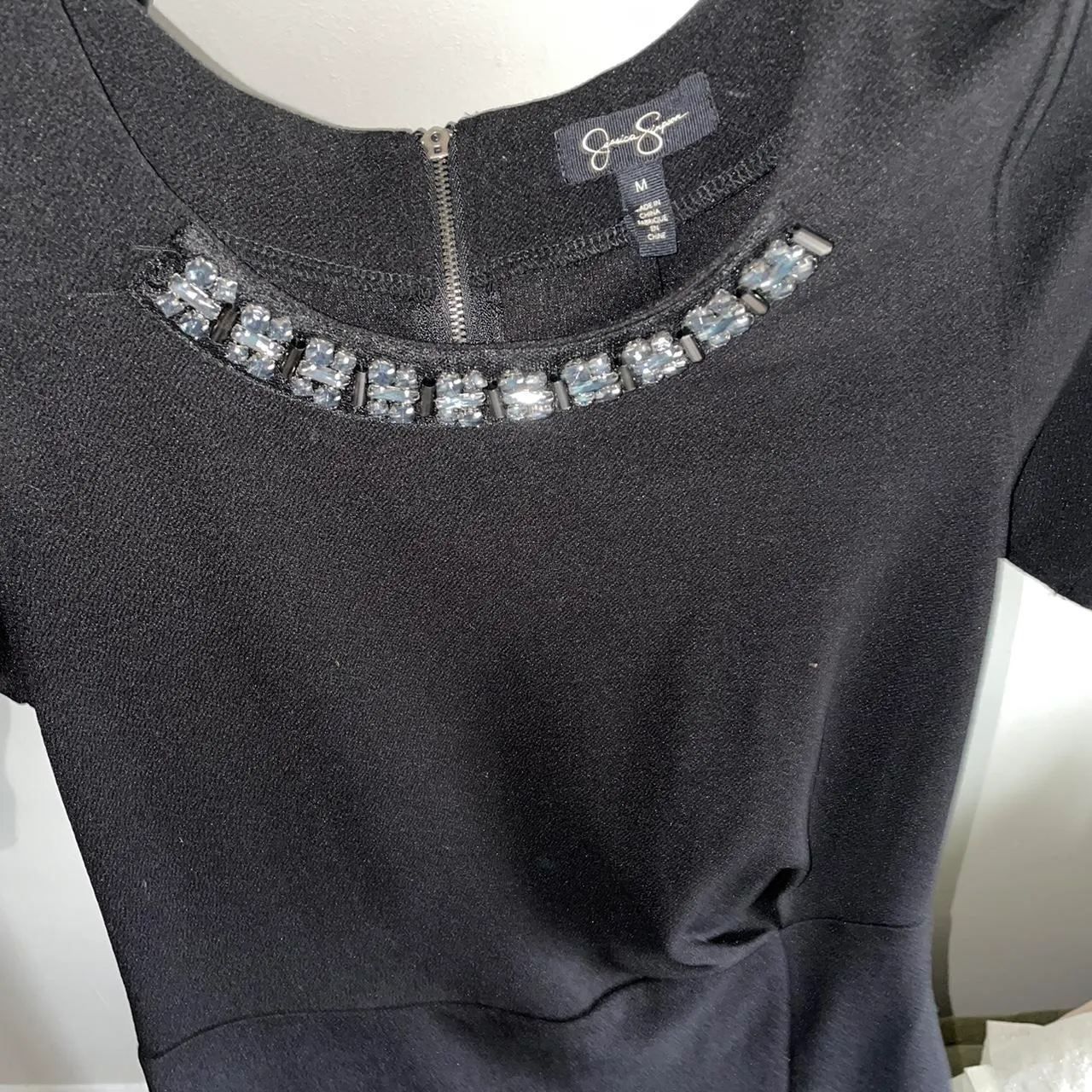 Dress  Beautiful gem detail at neckline - Image 2