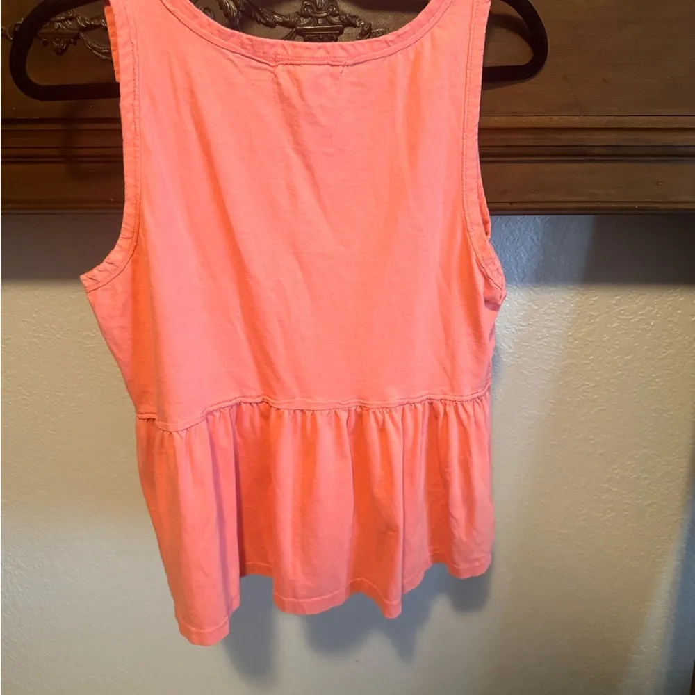 Peach Sleeveless Top - Image 3