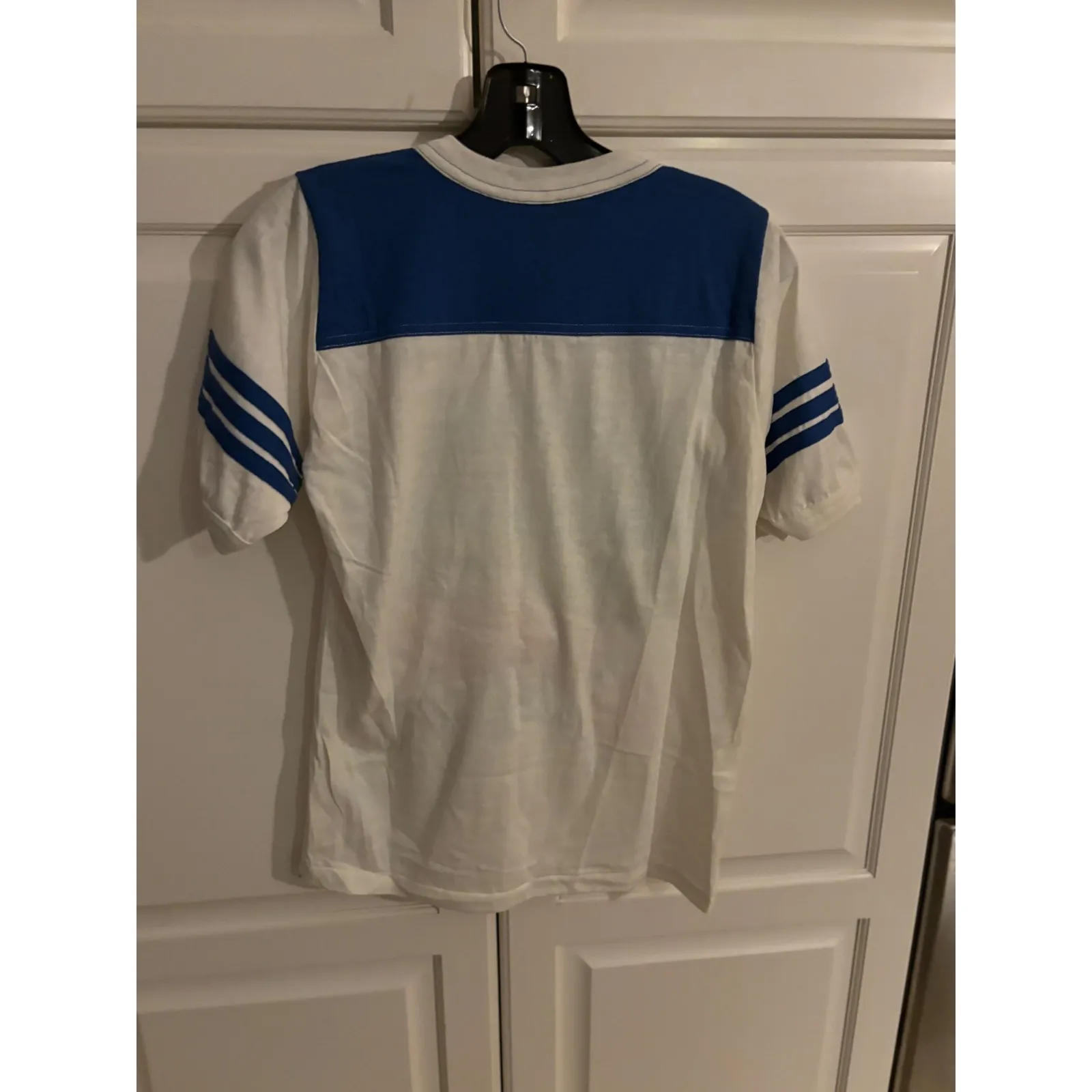 Vintage Daytona 88 Turkey Rod Run‎ T Shirt Endless Summer Blue White Small - Image 3