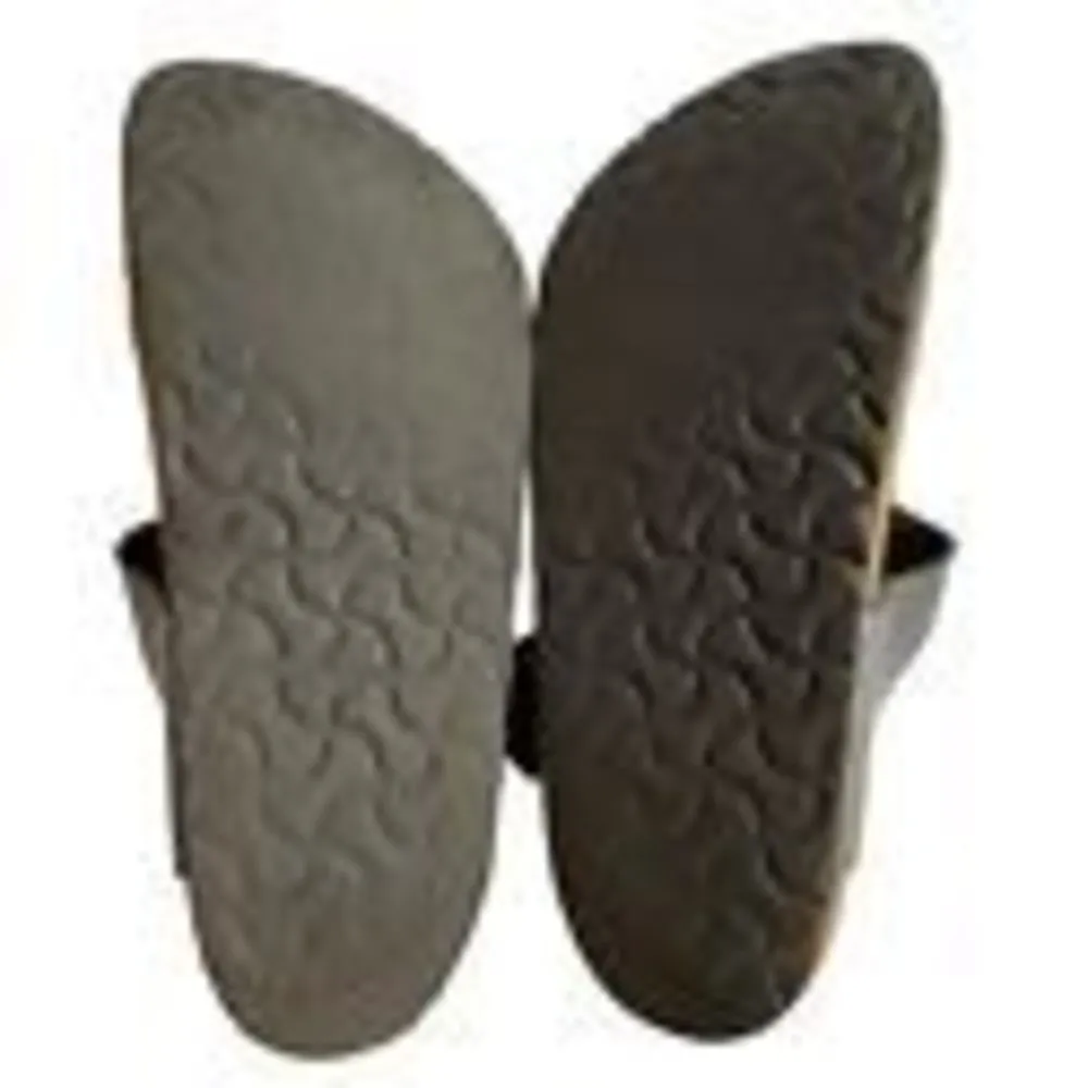 Birkenstock Gizeh Unisex Leather Sandal Icy Metallic Azure Blue EU 38 US W 7/7.5 - Image 16