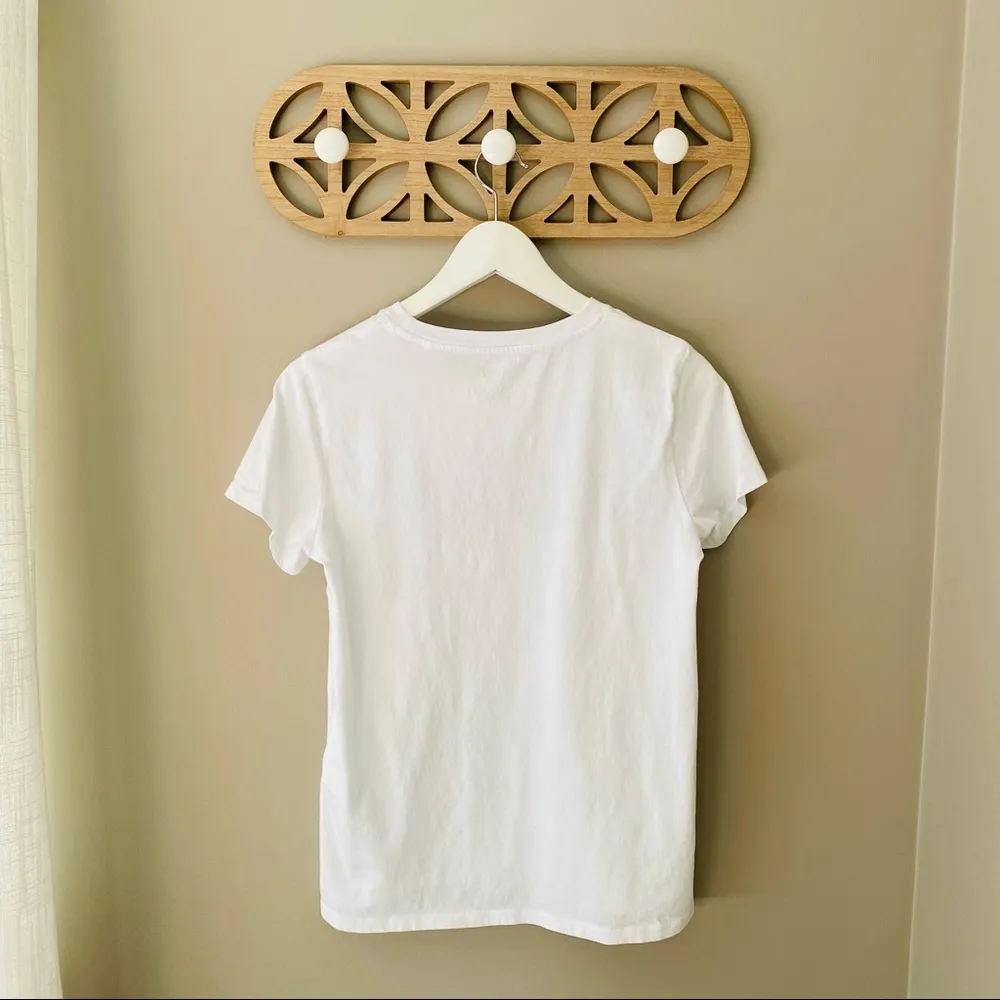 Levi's Short Sleeve Tee Shirt White Sz Small - Image 7