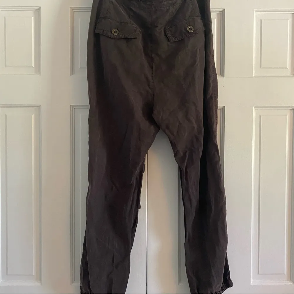Anthropologie slouchy aviator Brown Pants - Image 6
