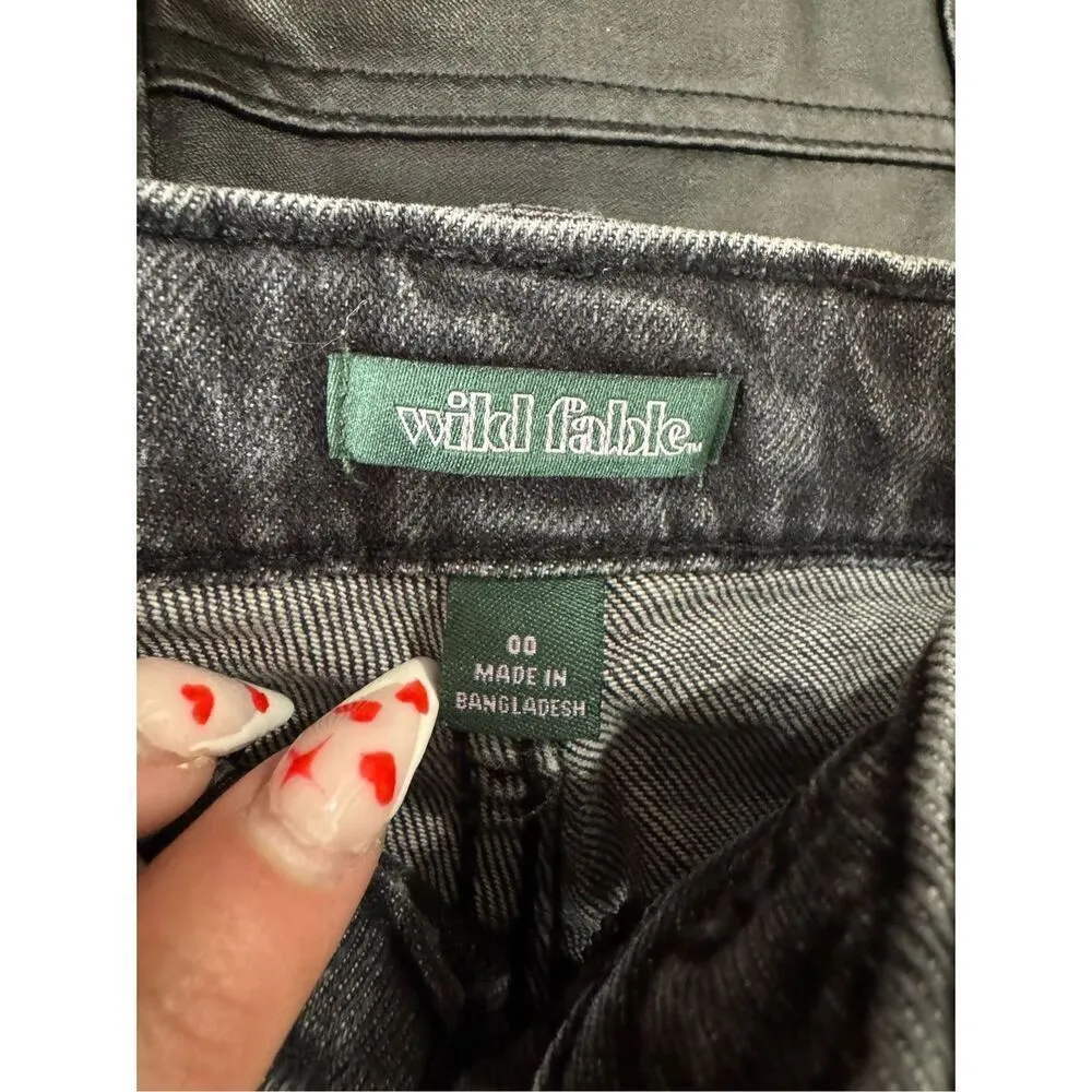 WILD FABLE highest rise jeans jeans size 00 - Image 3