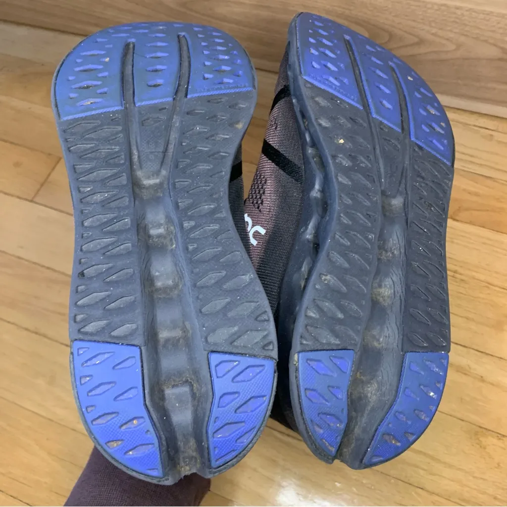 On Running Women's Cloudsurfer Sneakers in Black / Cobalt - Image 7