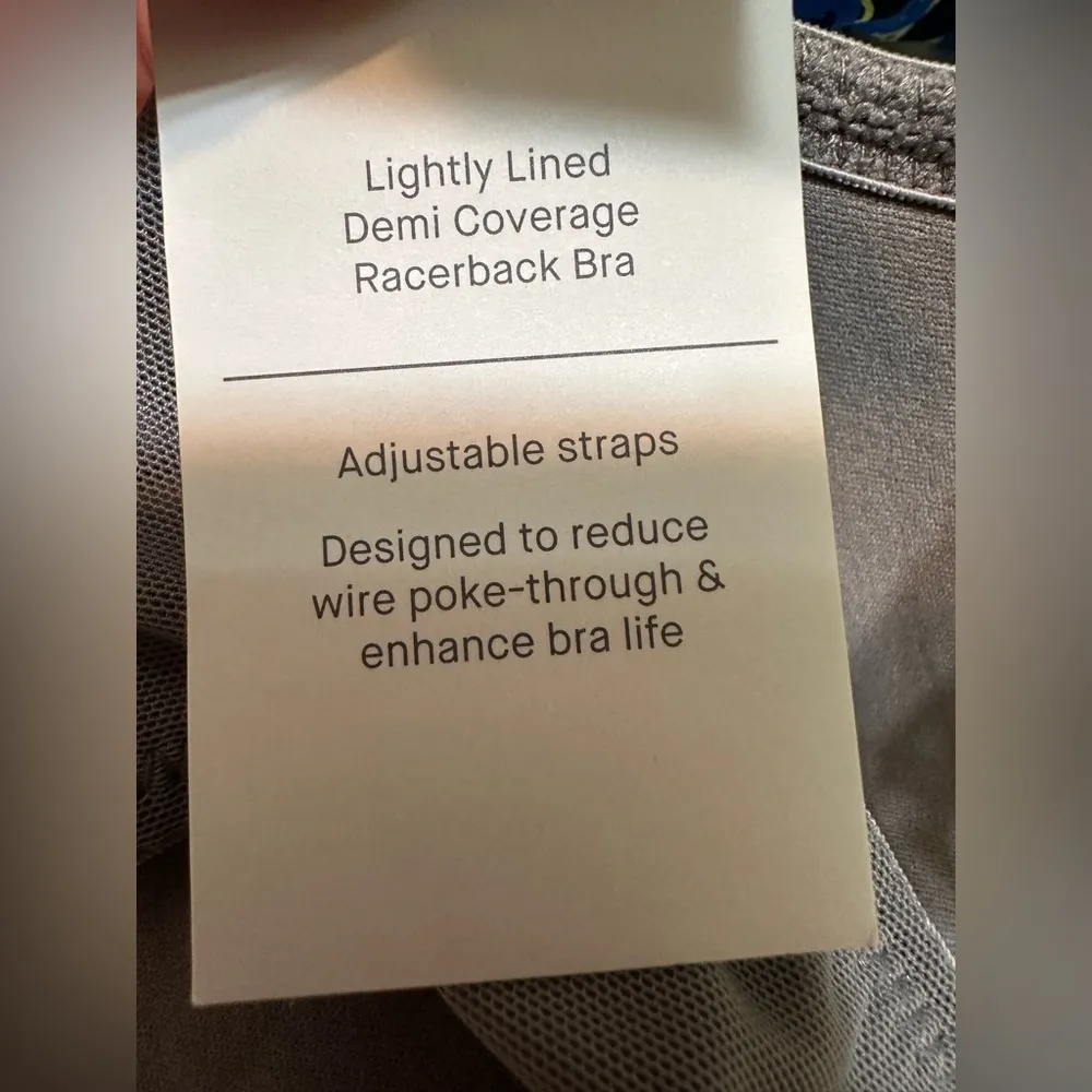 Auden Underwire Bra Racerback Front - Image 5