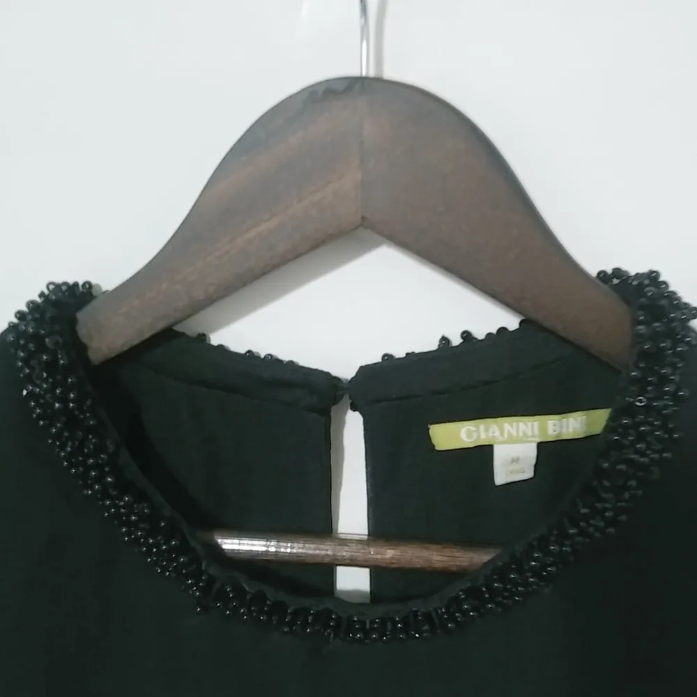 Gianni Bini M Black Evening Cocktail Party Dress - Image 6