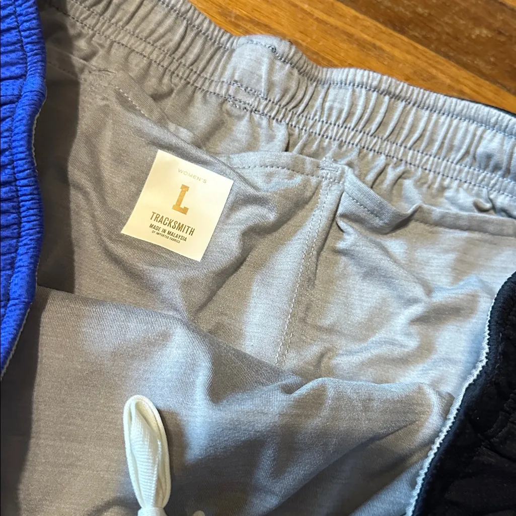 Tracksmith NYC Marathon Running Shorts, Large Blue - Image 2