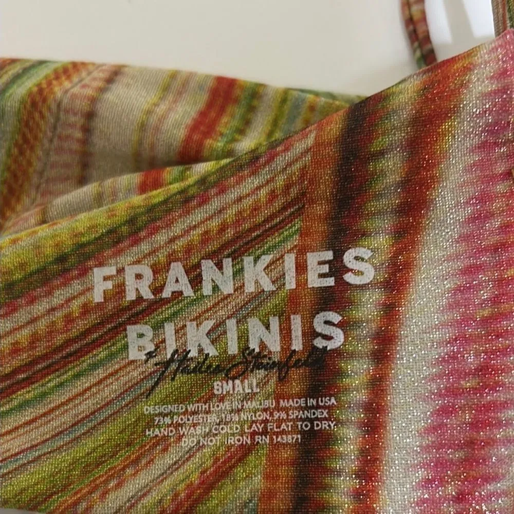 Frankie’s Bikinis x Hailee Steinfeld | Katarina Halter Bandeau Bikini Top - Image 7