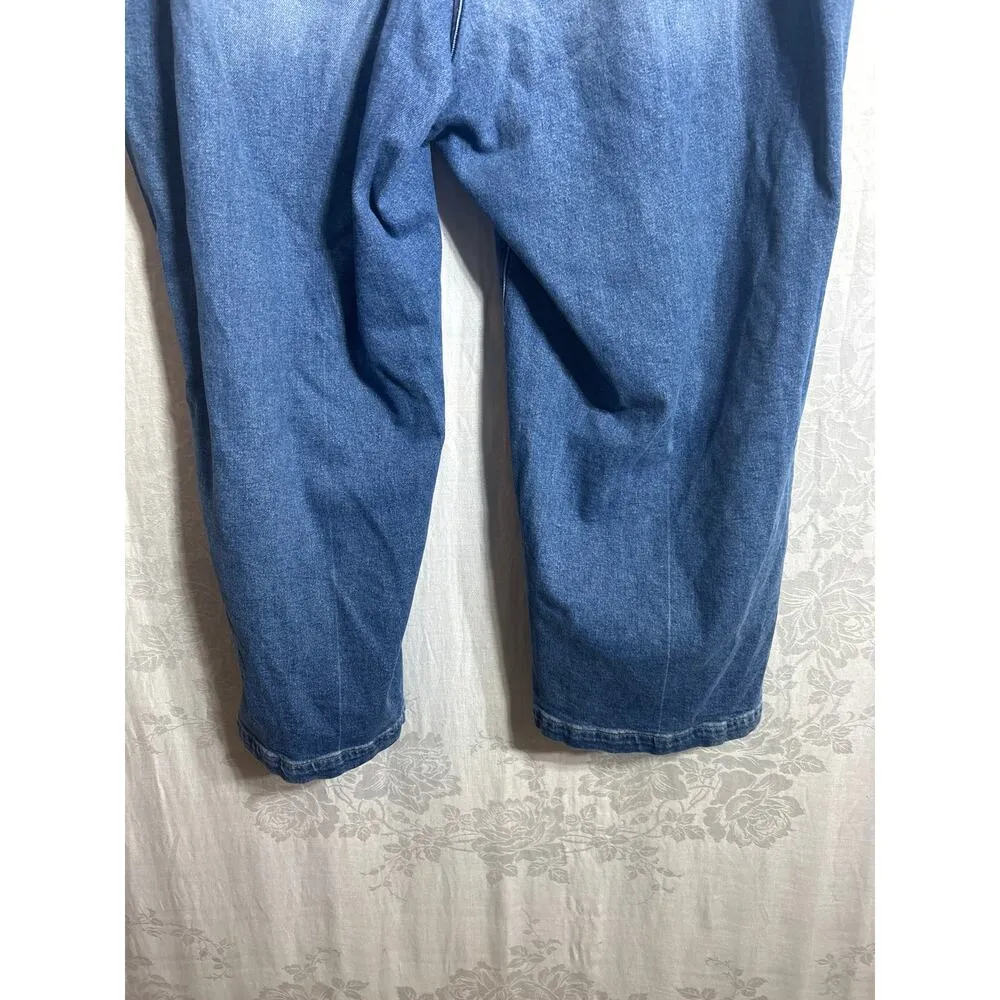 Lane Bryant Jeans Size 26 SHORT Ultra High Rise Wide Leg - Image 10