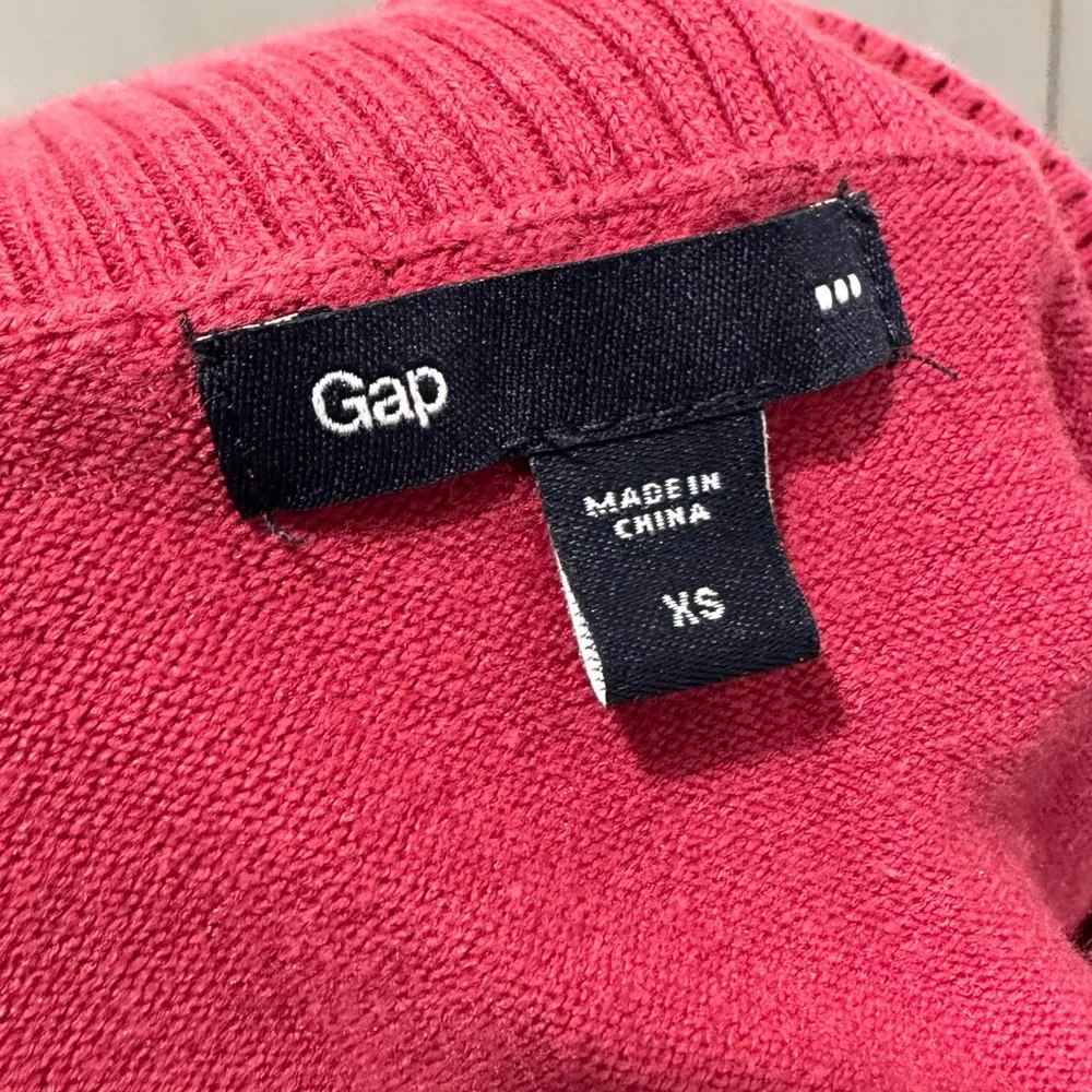 Shawl Collar Sweater Hot Pink - Image 2