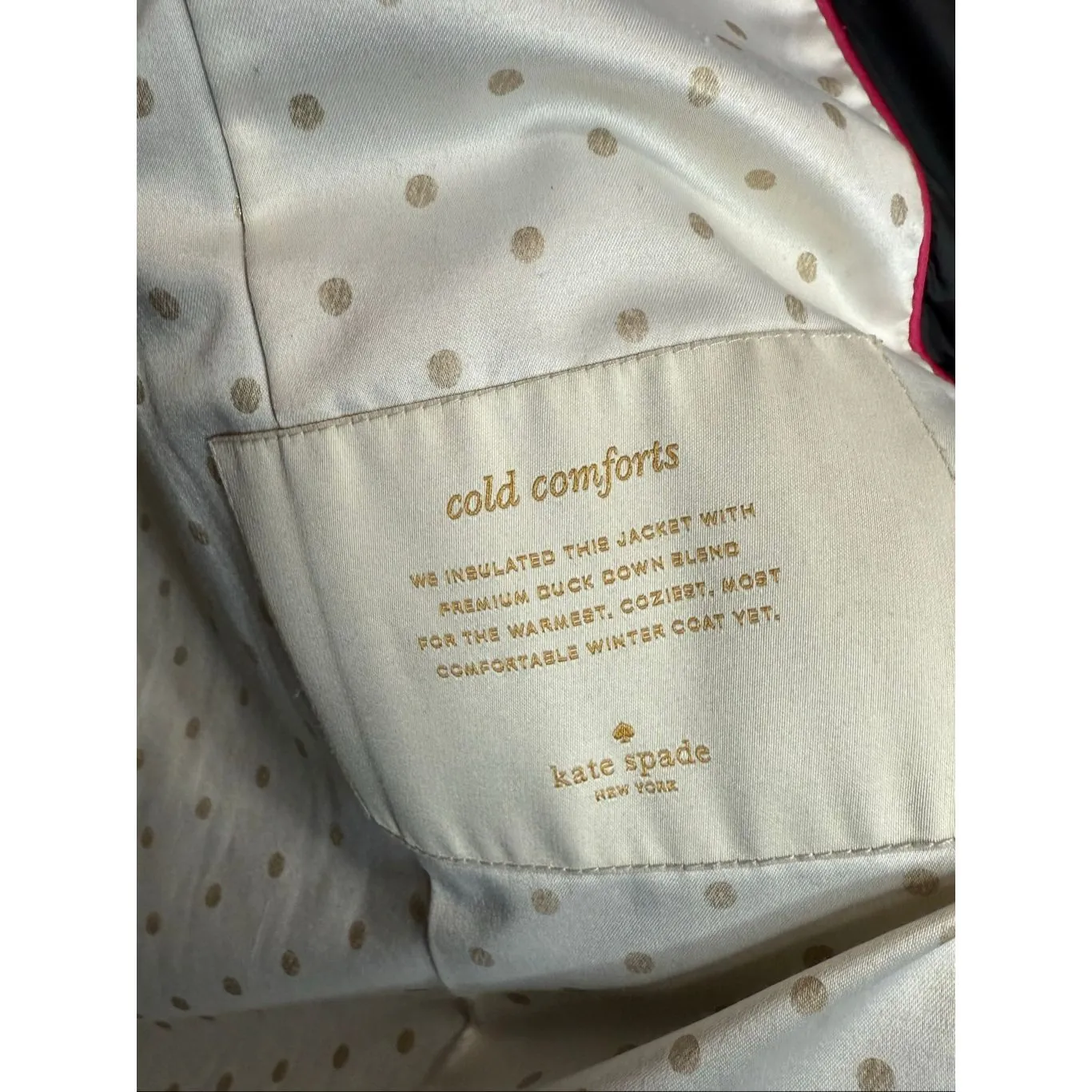 Kate Spade down coat Small - Image 4