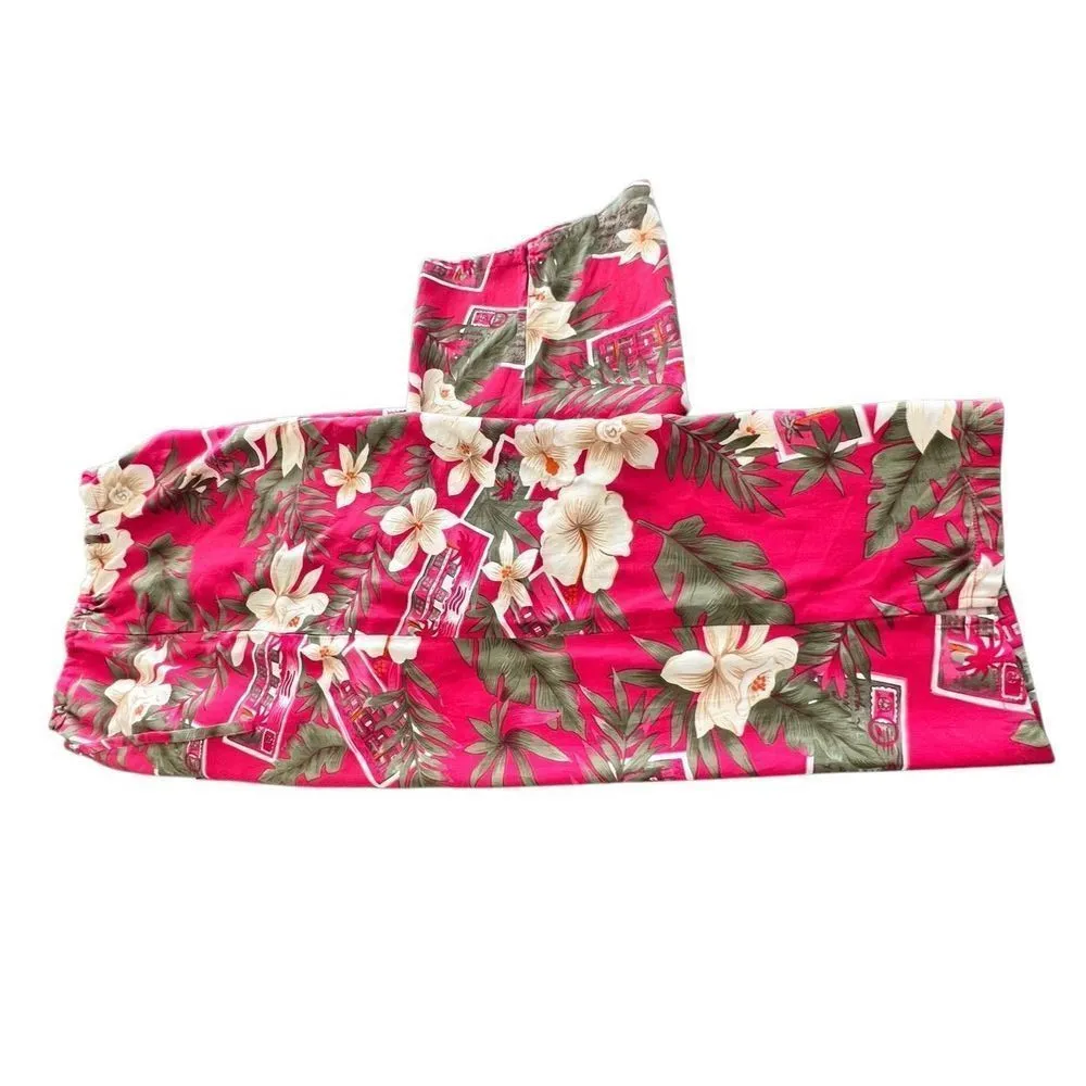 Island Traders wide legs Crop Capri pants size L Black Size L - Image 2