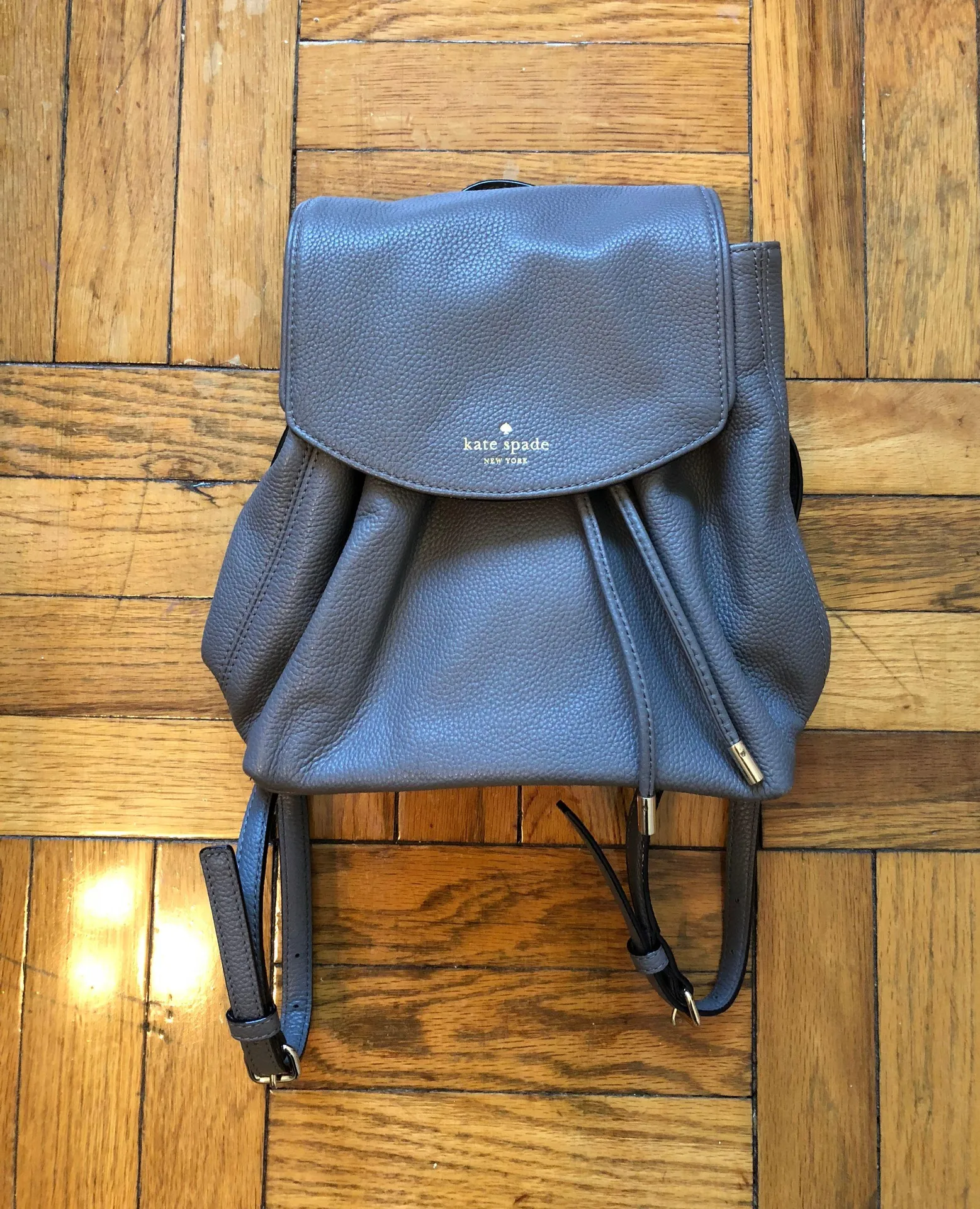 Kate Spade Leather Backpack - Image 3
