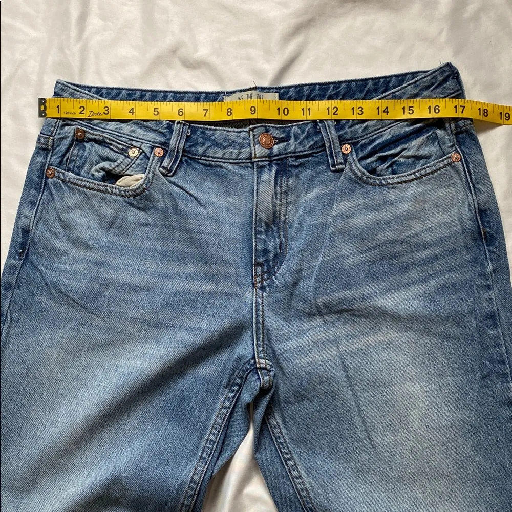 Women's Blue Flared Jeans we the free - Image 12