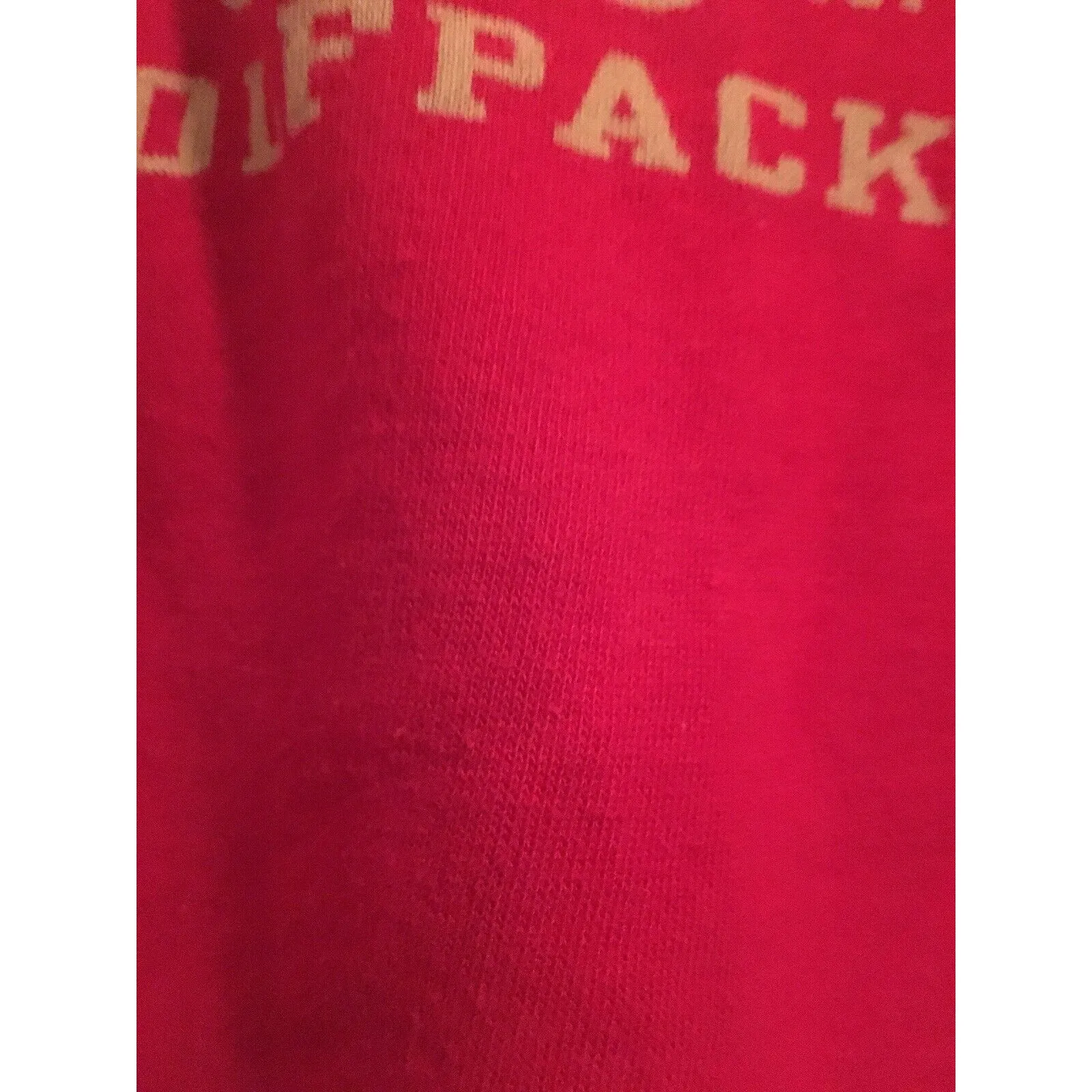 Red Oak NC State Wolfpack Women’s Sweatshirt Size Medium Red - Image 8