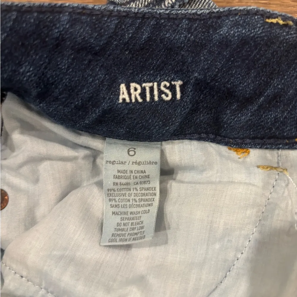 American Eagle Artist Jean Short -Size 6 - EUC - Image 4