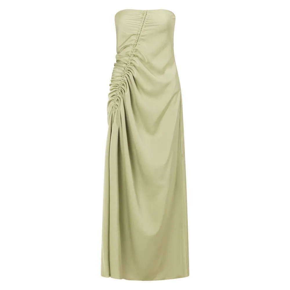 Sabo Size US 12 Alyssia Dress Strapless Side Slit Wedding Guest Formal Events - Image 2