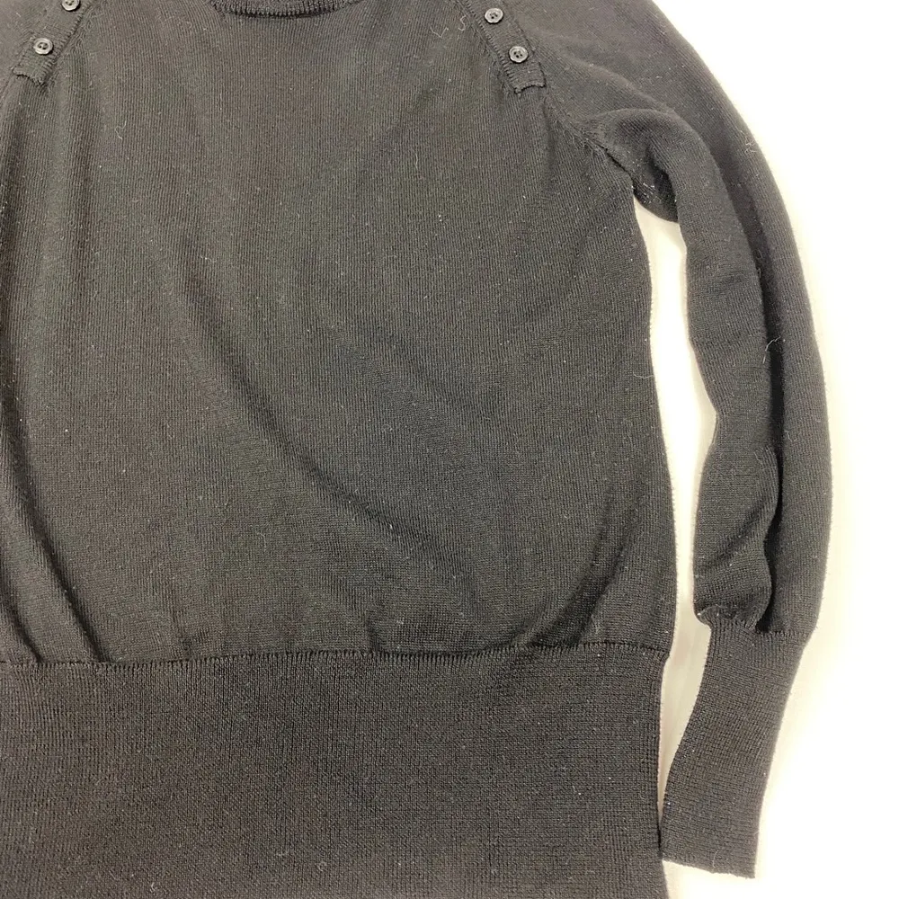 Kenneth Cole Black Pull Over Sweater Size L Women’s - Image 3