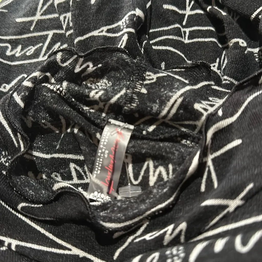 NWOT Free People Movement High Jump Printed Logo Long Sleeve Top - Image 7