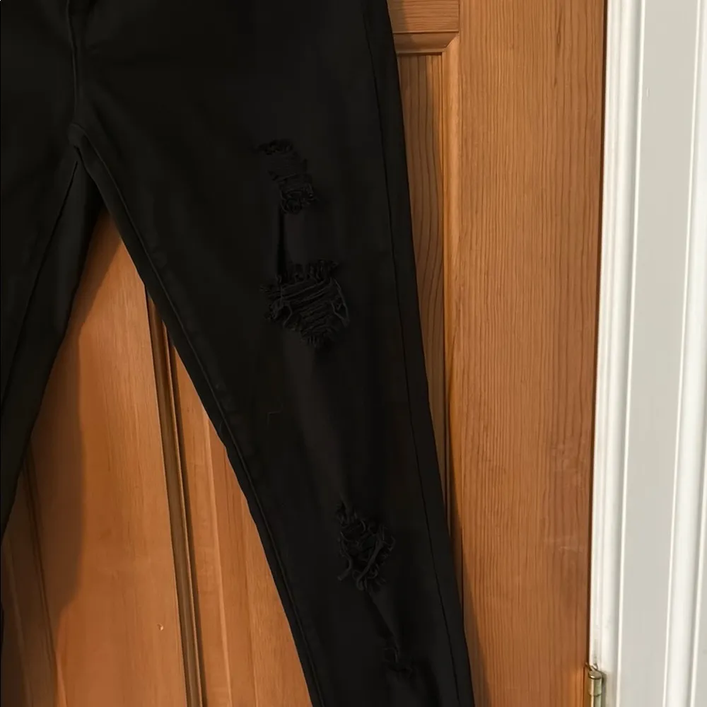 PacSun Size 24 Women's Teen Girl Black Distressed Women Jeans - Image 3