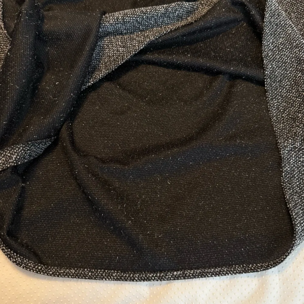 Lane Bryant Draped Tulip Skirt Tweed Black Gray Women’s Size 18 Faux Wrap - Image 8