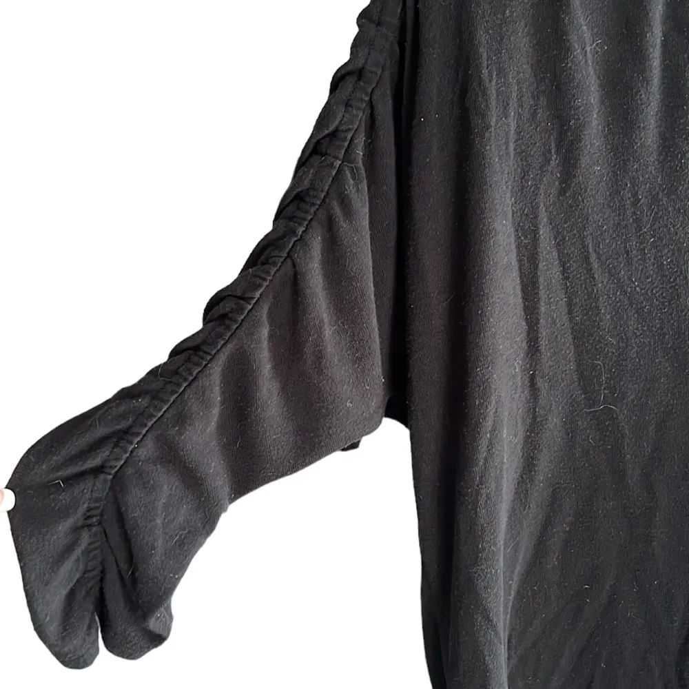 H by Bordeaux dolman ruched sleeve sweater - Image 4