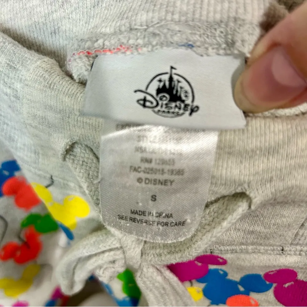 Disney Parks Women’s Walt Disney World Mickey Mouse Balloon Shorts Grey Small - Image 3