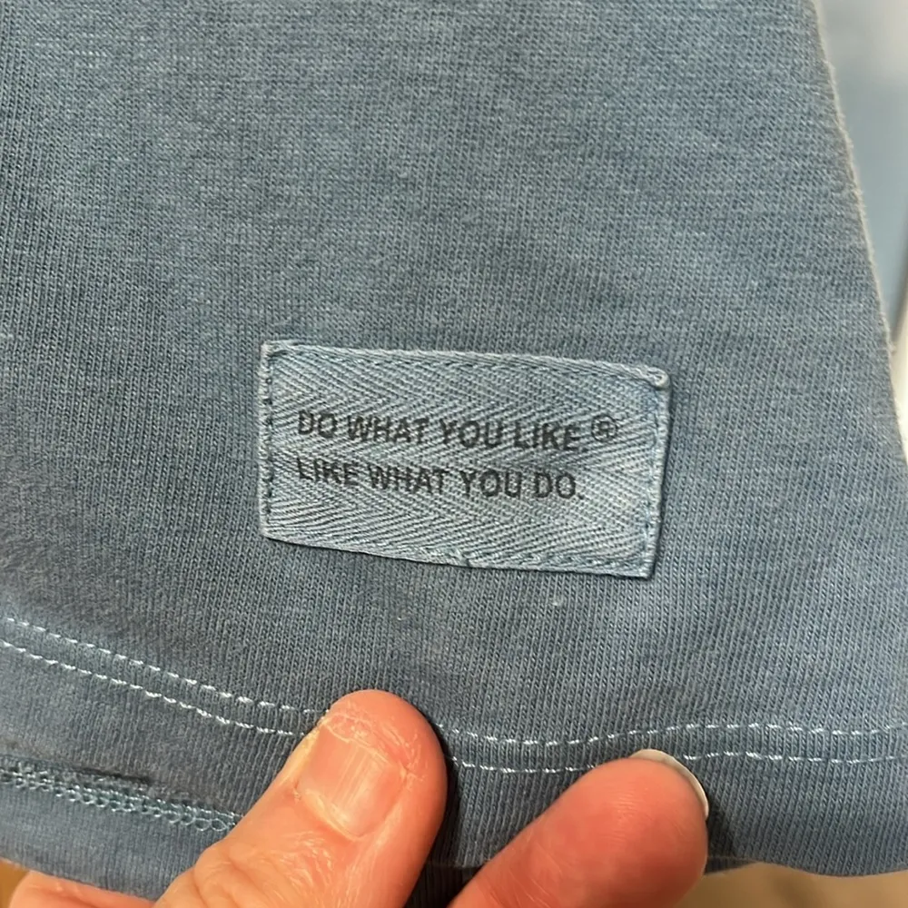 Tee Blue Short Sleeve Womens Medium - Image 4