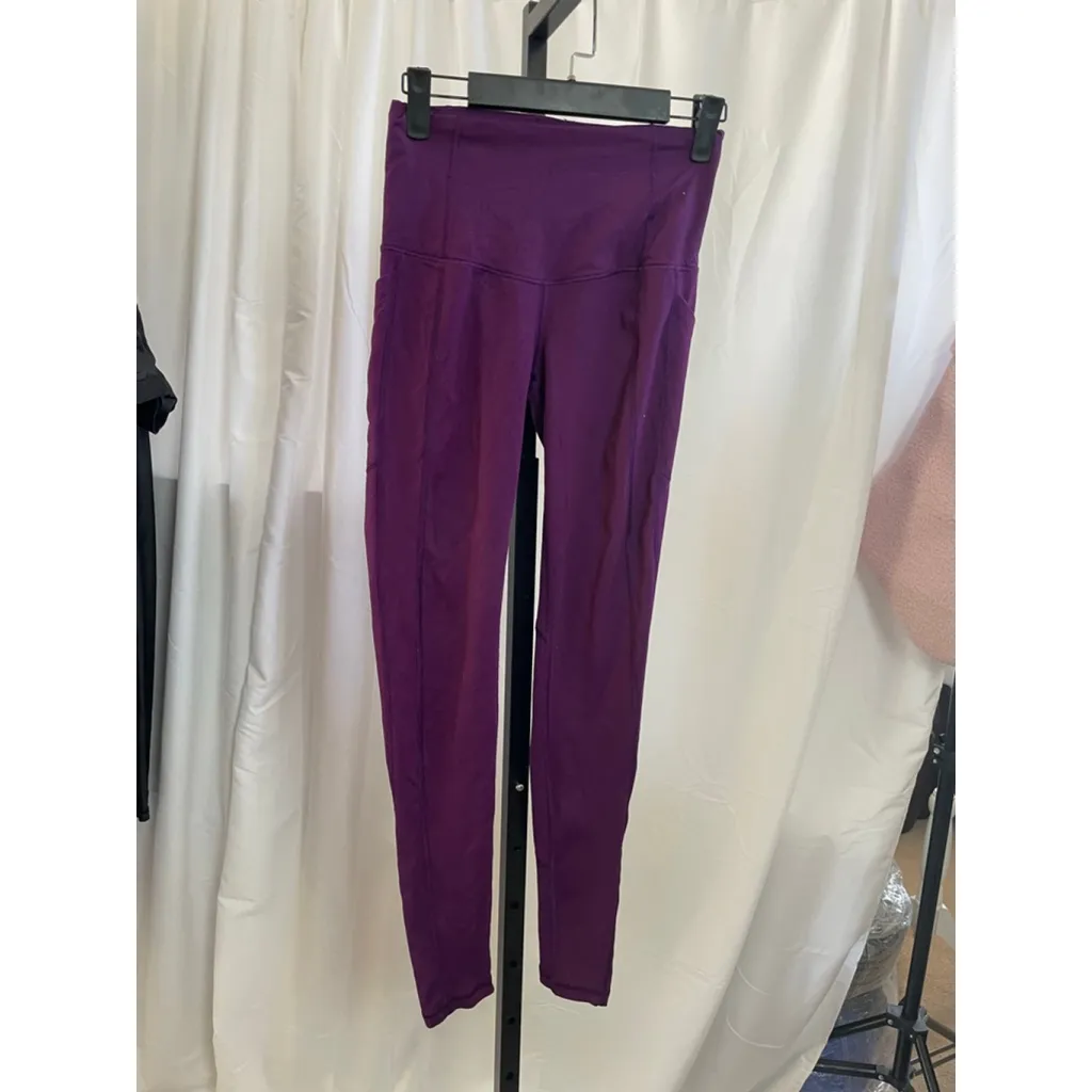 Victoria's Secret Women's Leggings Purple XS - Image 2