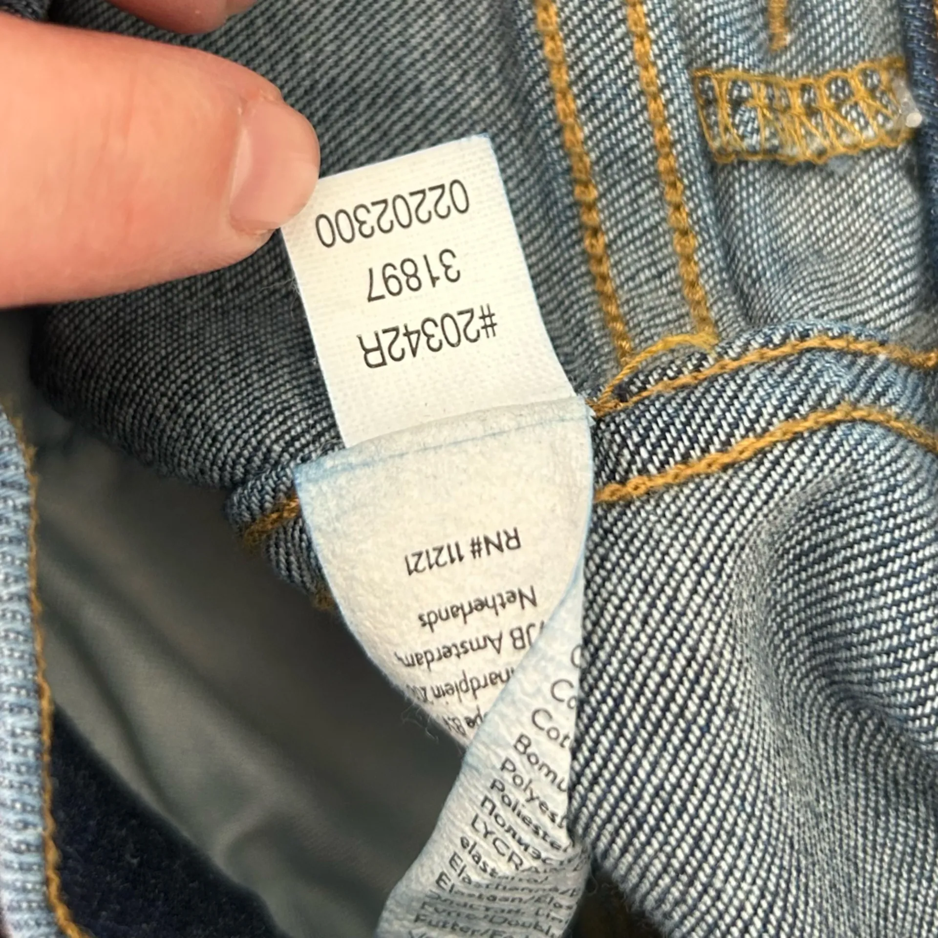 Spanx Ankle Skinny Jeans Midnight Shade Size XL - Image 5