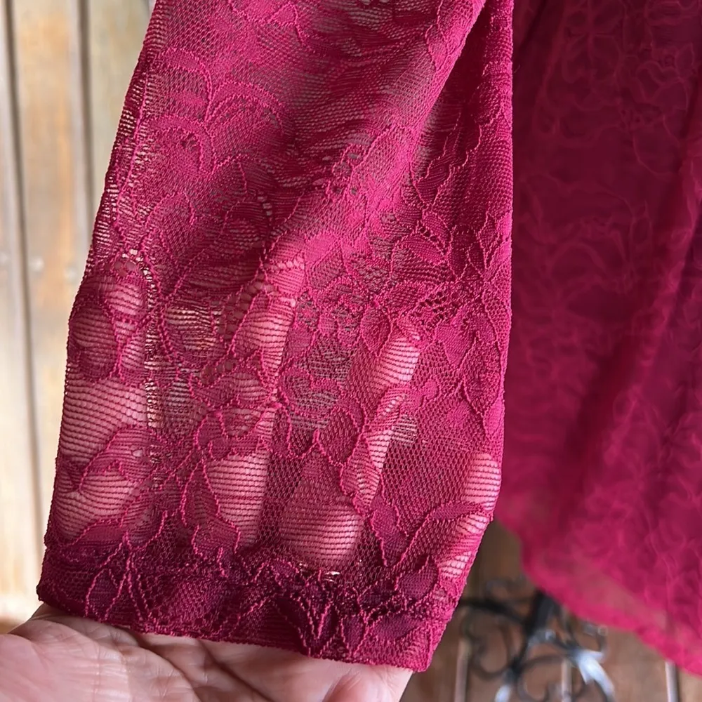 Francesca’s “Reagan” Embroidered Lace Dress - Image 4