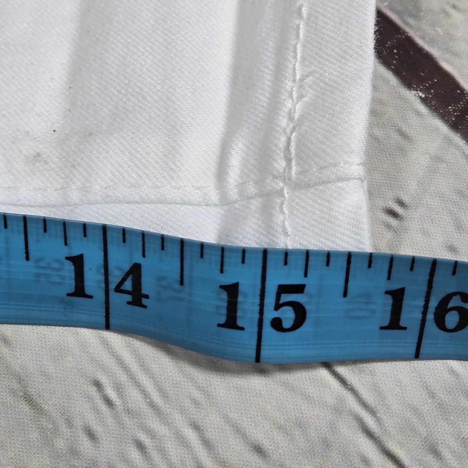 Wit & Wisdom 'Ab'Solution Denim Shorts in‎ Optic White 10 NWT - Image 9