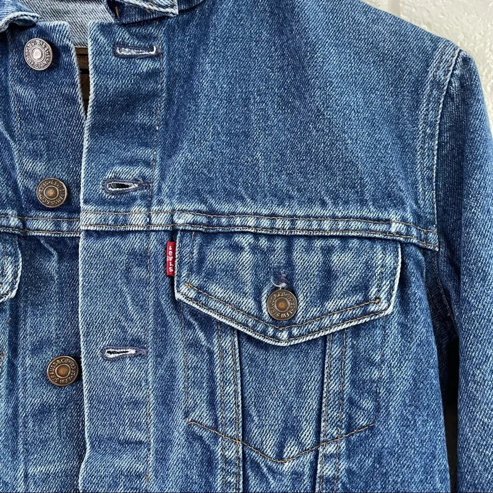 Vintage Levi’s Denim Jean Jacket 80’s - Image 9