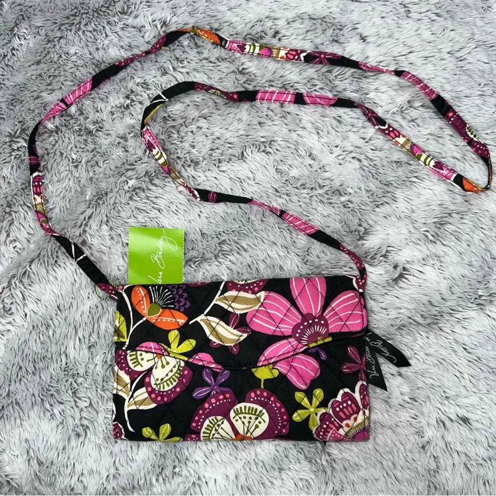 Vera Bradley Removable strap Crossbody Wallet - Image 8