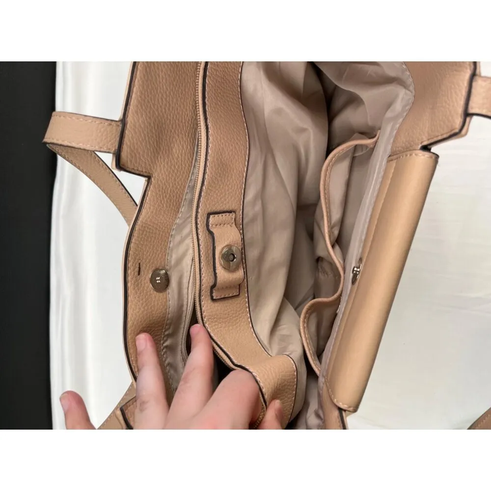 Nine West womens Tan Faux leather Shoulder Bag SKU 4178 - Image 5