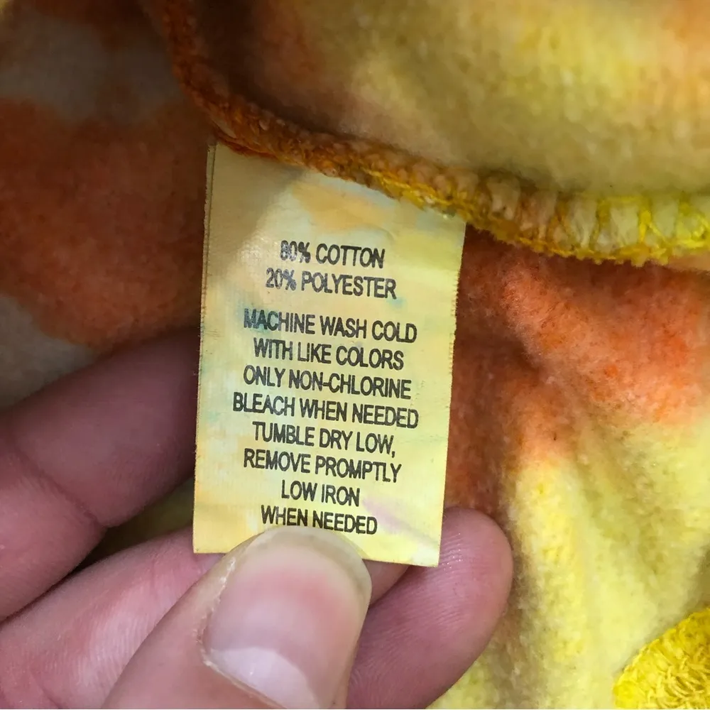 Lake Havasu Arizona Rainbow Tie Dye Pullover Hoodie Sweatshirt Womens M. - Image 5