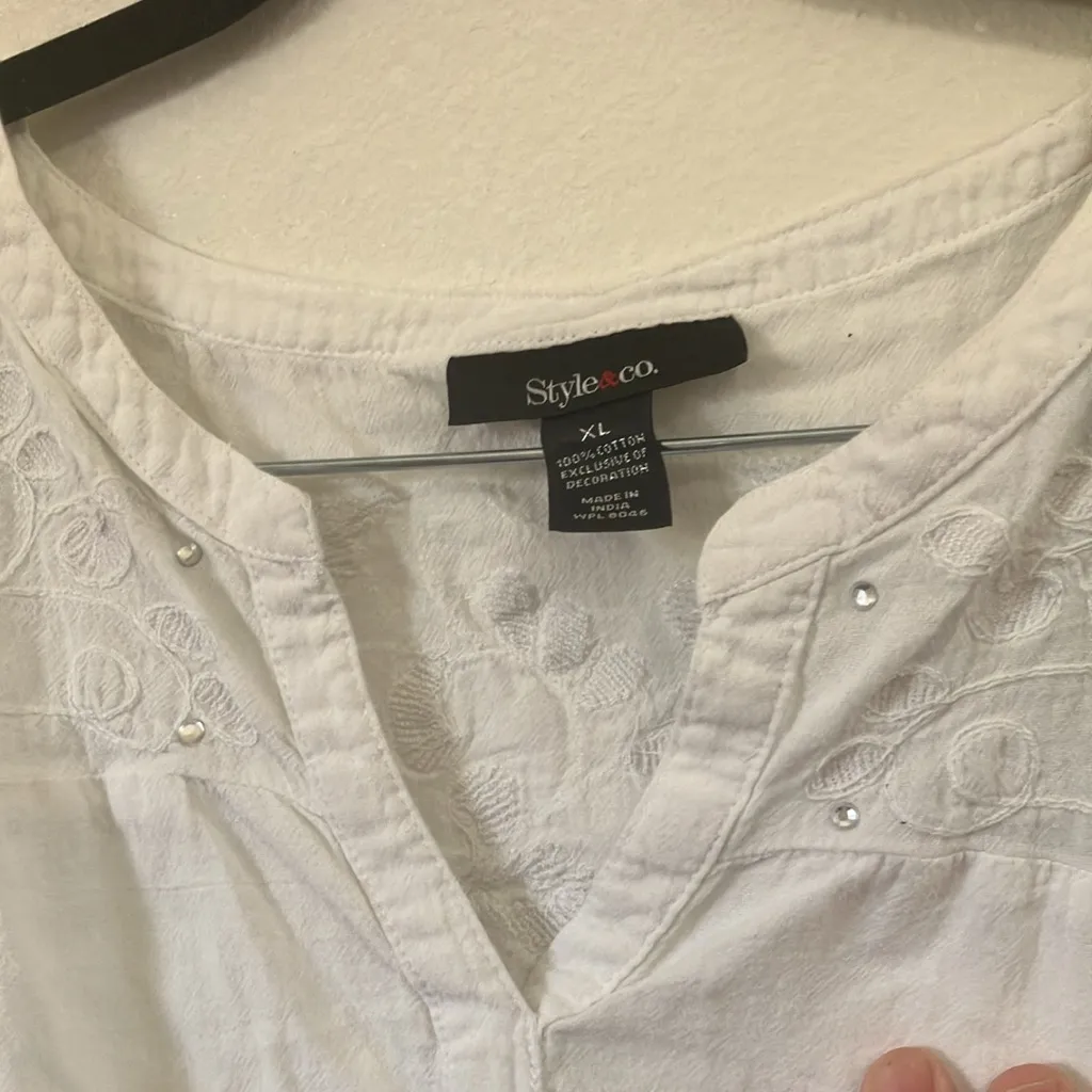 FINAL MARKDOWN Style and company tunic style top xl - Image 3