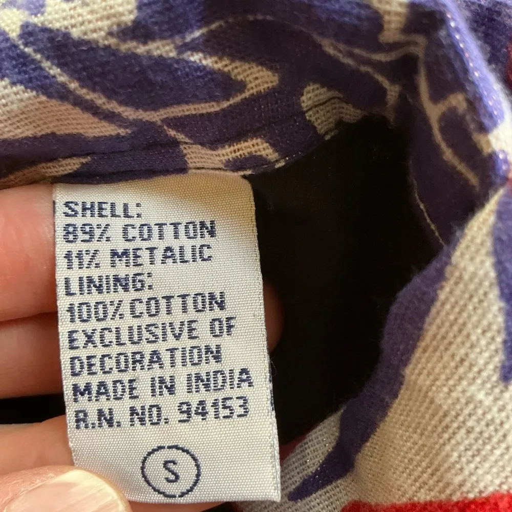 Vintage 90s colorful shimmery jacket - Image 3