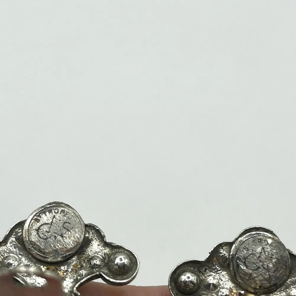 St Tropez Signed Ring Charms Dangling Earrings Designer Runway Coutu… - Image 7