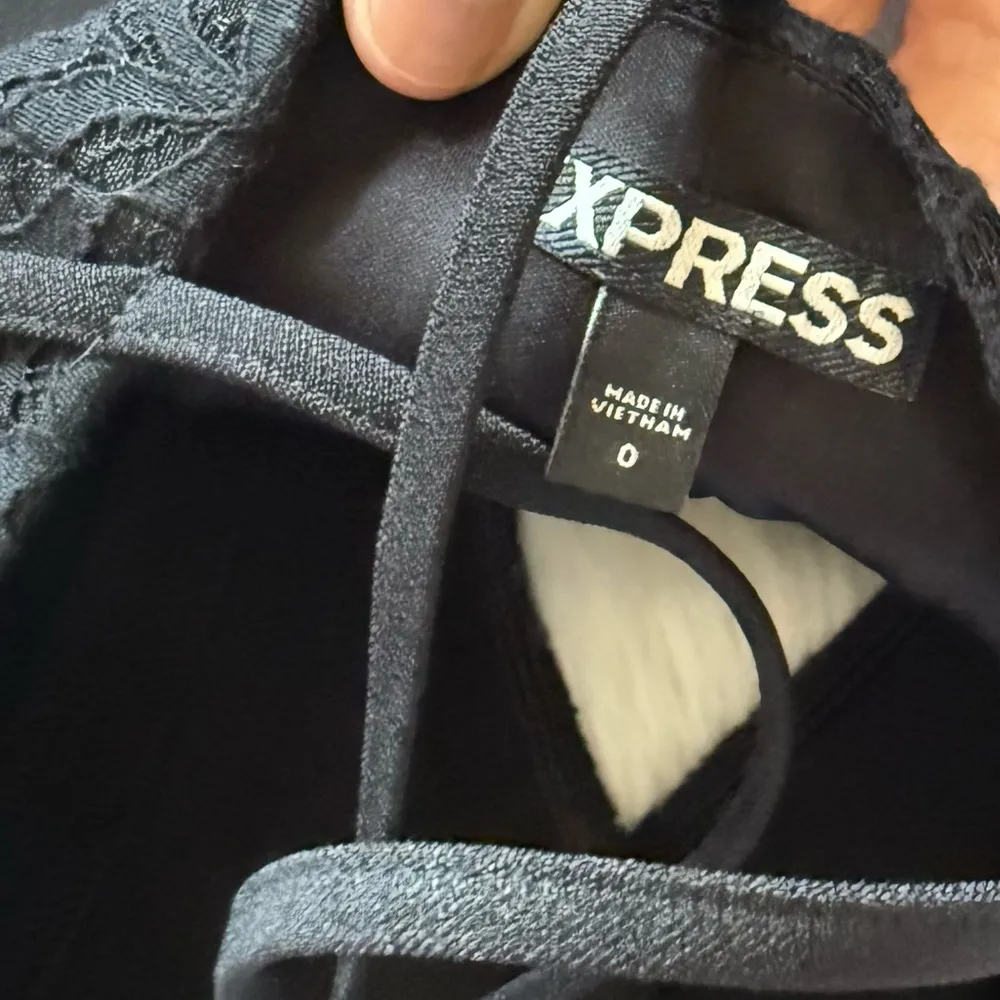 Y2K Express Strappy Black Lace Cutout Bodycon Dress 0 - Image 10