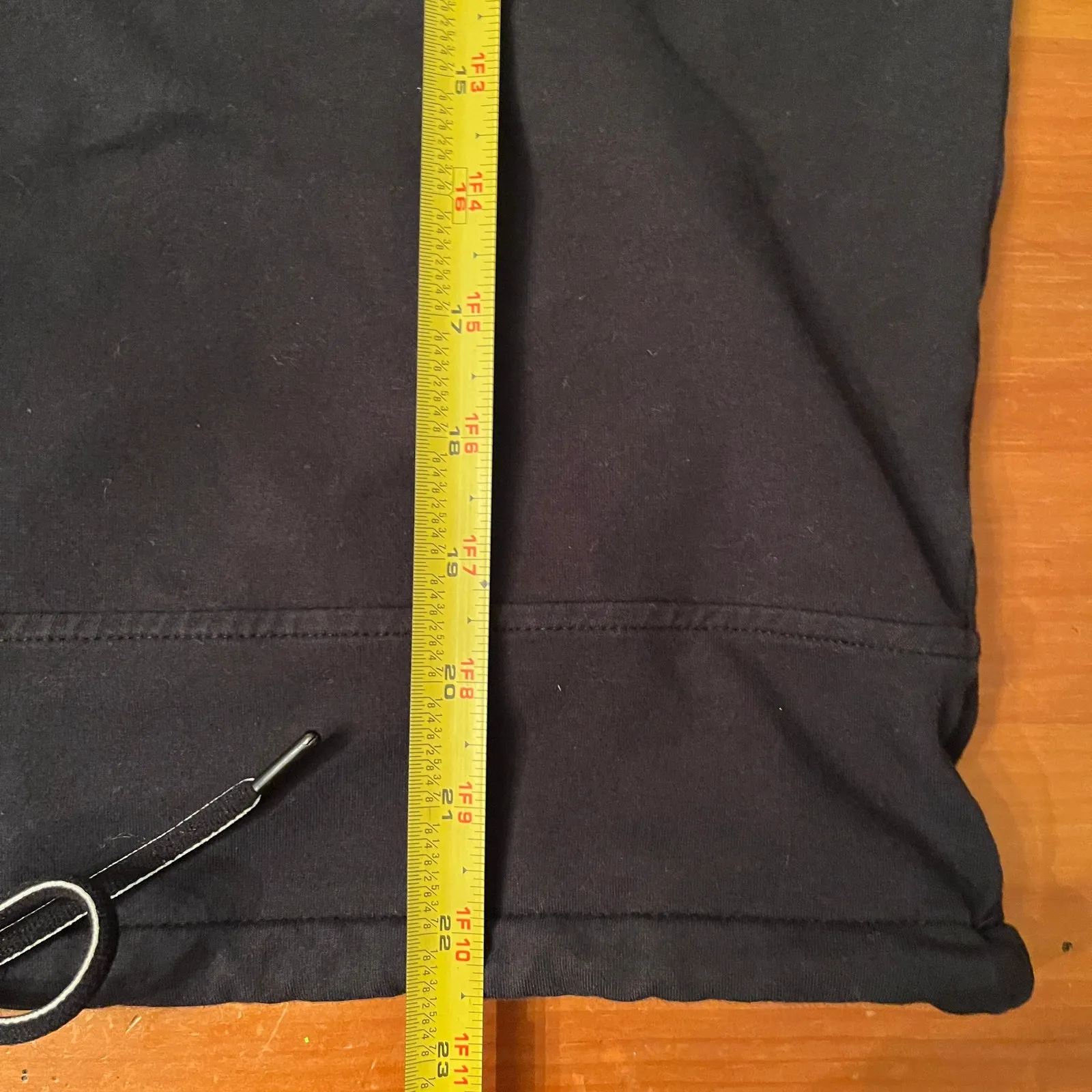 Athleta Women’s Sentry Tie Split Neck Long Sleeve Sweatshirt Black Size Small - Image 7